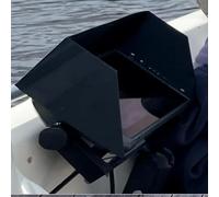Pare-soleil pour Lowrance Elite FS 9, coque anti-éclaboussures ASA de qualité marine, bloque les reflets et les pulvérisations d'eau pour écrans de 22,9 cm
