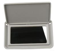 Pare-soleil pour miroir de courtoisie beige pour Mercedes W202 W210(C) | Convient pour W202 1993-2000, W210 1995-2002, finition beige, pour design à clipser, spécifications OEM