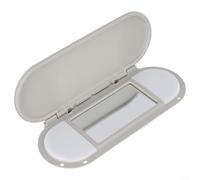 Pare-soleil pour miroir de courtoisie compatible avec Mini Cooper F55 F56 F60 modèles 2015 2022, numéro OEM 51167366950, et résistant à l'usure