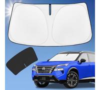 Pare-soleil pour pare-brise, 4 couches, tissu 240T, bloque les rayons UV, rétractable