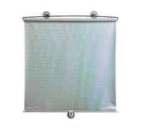 Pare-Soleil pour Pare-Brise, Automatic Retractable Sunshade, Suction Cup Roller Shade for Car Home Windows Sun Protection Privacy PVC Multiple Sizes