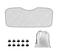 Pare-Soleil pour Pare-Brise Compatible avec Mercedes-Benz Vito W447 2014-2025, Pare-Soleil de Lunette Arrière à Une Porte Thermiques Internes