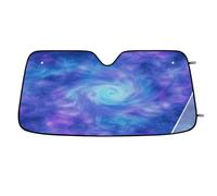 Pare-Soleil pour Pare-Brise de Voiture, Pare-Soleil Pliable 55" x 27,5" avec Protection UV, Ajustement Universel pour berlines, SUV, camions (Lettres colorées)