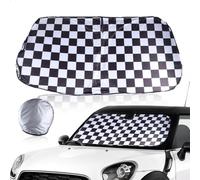Pare-soleil pour pare-brise de voiture pour MINI Cooper F55 2014-2023, bloque 99 % de la chaleur, essentiels d'été (pour MINI Cooper F55 2014-2023)
