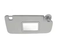 Pare-Soleil pour Pare-Brise Pare-Soleil intérieur avec rétroviseur pour Chevrolet Aveo Spark, pour Daewoo Matiz, Chevy pour Sonic 2012-2018 pièces(Grey Right Side)