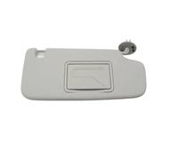 Pare-Soleil pour Pare-Brise pour Chevrolet Aveo Spark/pour Sonic pour Cruze Pare-Soleil intérieur avec rétroviseur Visière Avant pour Daewoo Matiz pièces(Grey Right Cover)