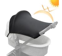 Pare-soleil pour poussette - Pare-soleil de protection UV réglable pour poussette | Pare-soleil de haute qualité, facile à installer, offre un maximum de protection solaire et de confort pour votre