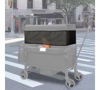 Pare-soleil pour poussette Wagons sur mesure pour Wonderfold W4 W2 avec sécurité et confort à l'esprit (259,1 x 33 cm)