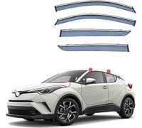 Pare-Soleil pour Toyota CHR/pour IZOA MK1-AX10-AX50 2016-2023, 4 Déflecteurs d'air pour Vitres Latérales Avant Et Arrière, Protection Contre La Pluie Et La Fumée Retour