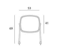 Pare-soleil pour Transat Nardi 40418.00.124 Tortora
