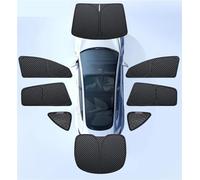 Pare-soleil pour vitres de voiture Pare-soleil Épais Argenté Pour Pare-brise Pour Tesla Pour Modèle 3 Pour Highland Accessoires(Full set 8p)