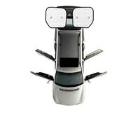 Pare-soleil pour vitres de voiture Pare-soleil Et Pare-brise Pour Ford Pour Transit Pour Custom 2012-2021 Pièces Intérieures Et Accessoires(Rear Windshield)