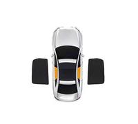 Pare-Soleil pour vitres de Voiture Pare-Soleil pour Vitres Latérales De Voiture pour Peugeot 3008 2009-2013, 6 Pièces, Rideaux Confidentialité Amovibles Et Anti-UV( Rear 2pcs)