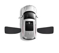 Pare-soleil pour vitres de voiture Pare-soleil Voiture Pour Série 1 Pour F20 5 Portes À Hayon 2012-2019 Couverture Complète Accessoires Protection La Vie Privée Pour Fenêtres(2PCS Rear Windows)