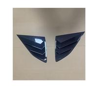 Pare-Soleil pour vitres de Voiture Persiennes De Vitres Latérales Arrière pour Hyundai pour Tucson 2016-2020, Autocollant en Fibre De Carbone pour Grille D'aération Latérale,( C-Carbon Fiber)