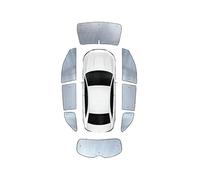 Pare-soleil pour vitres de voiture Pour Hyundai Pour Starex Pour H~1 Pour Cargo Pour ILoad 2008~2020 Voiture Couverture Complète Pare-brise Protection Des Vitres Latérales(All Sunshades)