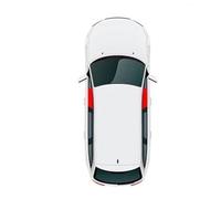 Pare-soleil pour vitres de voiture Rideau Magnétique Personnalisé Pour Pare-brise Avant Pour Benz Pour Classe A À Hayon Pour W177 2018-2023(2pcs Front)