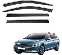 Pare-Soleil pour vitres latérales de Voiture Lot de 4 déflecteurs d'air pour Passat Alltrack B8 2016-2023+, Pare-Brise Avant et arrière, Protection Contre la Pluie et la fumée