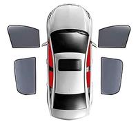 Pare-Soleil pour vitres latérales de Voiture Pare-Soleil pour vitres latérales de Voiture pour Q5 2008-2017, durables et Pliables, Protection de la Vie privée, Lot de 7 pièces(C/4pcs-doors-window)