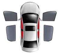 Pare-Soleil pour vitres latérales de Voiture Pare-Soleil pour vitres latérales de Voiture pour Volvo pour Xc60 NE 2018-2023, Protection UV et Anti-moustiques, 4 pièces(4pcs)