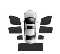 Pare-Soleil pour vitres latérales Pare-Soleil Magnétique pour Pare-Brise, Protection UV Accessoires De Voiture pour BMW X3 G01 2018-2023(7PCS Set)