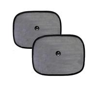 Pare-Soleil pour Vitres Latérales Voiture, Lot De 2, en Maille Respirante Protection UV Couverture Pare Brise Flexible