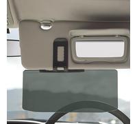 Pare-Soleil pour Voiture, 2 en 1 Rallonge Pare Soleil Voiture, Pare-Soleil Voiture Réglable Pare-Soleil Visière Pare-Soleil Anti-éblouissant Universel pour Voitures/Camions