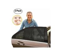Pare-soleil pour voiture - Baby Cakes - 113 cm x 51 cm - Protection UV - Lot de 2 - Sécurité enfant
