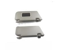 Pare-Soleil pour Voiture Changan CX20, Accessoires de Voiture, Gris Beige, avec Miroir de Maquillage et vis, 74320-02B21 74310-02K91