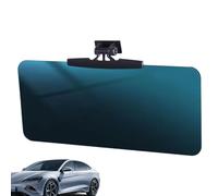 Pare-Soleil pour Voiture - Extension De Pare-Soleil De Voiture | Acrylique Vert Anti-éblouissement, Visières D'ombrage, Panneau Réglable À Rotation De 180 Degrés, Panneau D'extension De Pare-Brise