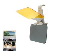 Pare-soleil pour voiture, extension de pare-soleil pour voiture, 2 en 1 pour jour et nuit, anti-reflets, pare-soleil HD pour SUV, CRV, camionnettes (32 x 14 cm)