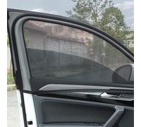 Pare Soleil pour Voiture, Hillylolly Pare Soleil Voiture Chaussette, 2 Pièces Pare Soleil Voiture Vitre Laterale Avant, Rideau Voiture Occultant, Protégez Bébés, Enfants et Animaux, 60 x 48 CM (B)