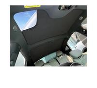 Pare-Soleil pour Voiture pour EXEED pour EXLANTIX ES 2024-présent Voiture Tissu en Daim Adsorption Électrostatique Toit Ouvrant Pare-Soleil Isolation(Noir)