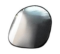Pare-Soļeil pour Volant - Couvre-Volant de Voiture Protection Thermique | Couverture de Volant Réfléchissante pour Voiture, SUV, Camion en Été - Film d'Aluminium Pliable Anti-Chaleur, 47x45cm