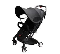 Pare Soleil Poussette Universelle Anti-UV UPF50+ Canopy Auvent de Poussette Réglable Poussette protection soleil Housse de Soleil pour Poussette bébé