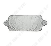 Pare-Soleil Protecteur Pare-Brise Avant Et Pare-Brise Arrière De Voiture Compatible Argent Réversible Multi-Usage Waterproof