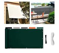 Pare-soleil rectangulaire imperméable et résistant aux UV, 50 x 900 cm, pour balcon, terrasse et jardin, solution d'ombrage résistante aux intempéries, parfaite pour la protection de la terrasse