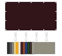 Pare-soleil réglable 230 x 330 cm, protection UV avec cordes, pour terrasse, jardin, activités de plein air, rouge vin