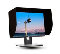 Pare-soleil réglable anti-reflet avec couverture intégrale amovible pour un ajustement universel dans le montage vidéo