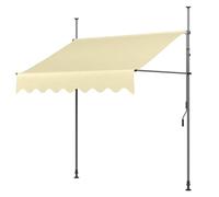 Pare-soleil réglable en aluminium - Protection UV - Étanche - Pas de perçage nécessaire - Housse d'extérieur personnalisable pour jardin/balcon