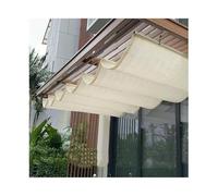Pare-soleil rétractable en forme de U pour utilisation extérieure - Protection UV - Facile à installer - 1,1 x 4 m
