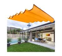 Pare-soleil rétractable flexible pour une utilisation en extérieur, idéal pour les terrasses, pelouses, piscines, jardins, balcons et parkings. Dimensions : 1,1 x 14 m