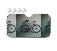 Pare-soleil rétro pour pare-brise de voiture - Motif vélo - Protection contre les rayons du soleil et les dommages causés par la chaleur - Accessoires de véhicule