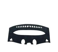 Pare-Soleil Tapis De Tableau Bord Anti-lumière Et Pare-Soleil Accessoire Intérieur pour Dolphin pour EA1 Véhicule Électrique 2021-2024 Tapis De Couverture De Tableau(B LHD Black)