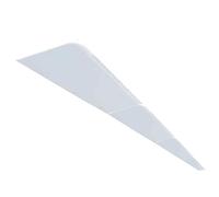 Pare-soleil transparent pour porte d'entrée résistant aux UV Protection solaire invisible pour l'extérieur Design plat 410 cm Parfait pour terrasse et jardin