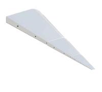 Pare-soleil transparent pour porte et fenêtre - Résistant aux UV - Auvent invisible - Parfait pour terrasse et porche - 380 cm - Protection durable - Facile à installer