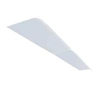 Pare-soleil transparent résistant aux UV pour porte et fenêtre, auvent plat (140 cm) Design invisible parfait pour terrasse et usage domestique