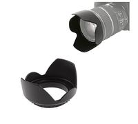 Pare-soleil tulipe 52 mm pour Nikon D3000 D3100 D3200 D3300 D3400 D3500 avec objectif Nikon AF-P DX NIKKOR 18-55 mm f/3.5-5.6G VR, Noir