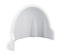 Pare-Soleil Universel Contre la Pluie, Bouclier de Protection pour Caméra de sécurité Extérieure, Protection en Plastique ABS pour Caméra Extérieure (Blanc)