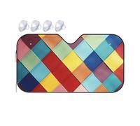 Pare-soleil universel pour pare-brise de voiture - Bloque la chaleur et les rayons UV - Pliable - Protection intérieure de voiture